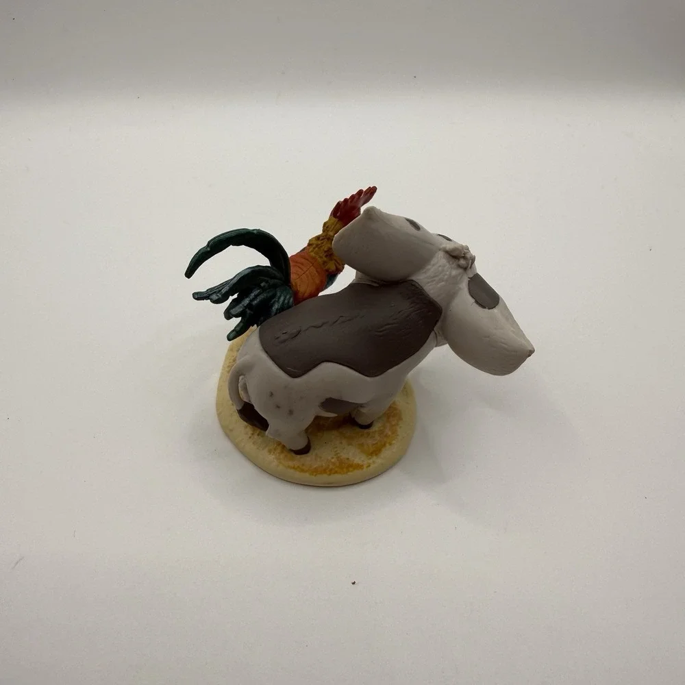 Disney Moana Action Figures Lot of 4- Maui Pua Heihei Te Fiti Lava Monster Te Ka